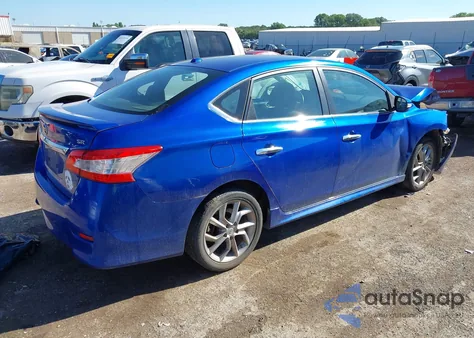 2015 Nissan Sentra Sr from USA, damaged, VIN 3N1AB7AP5FY316529